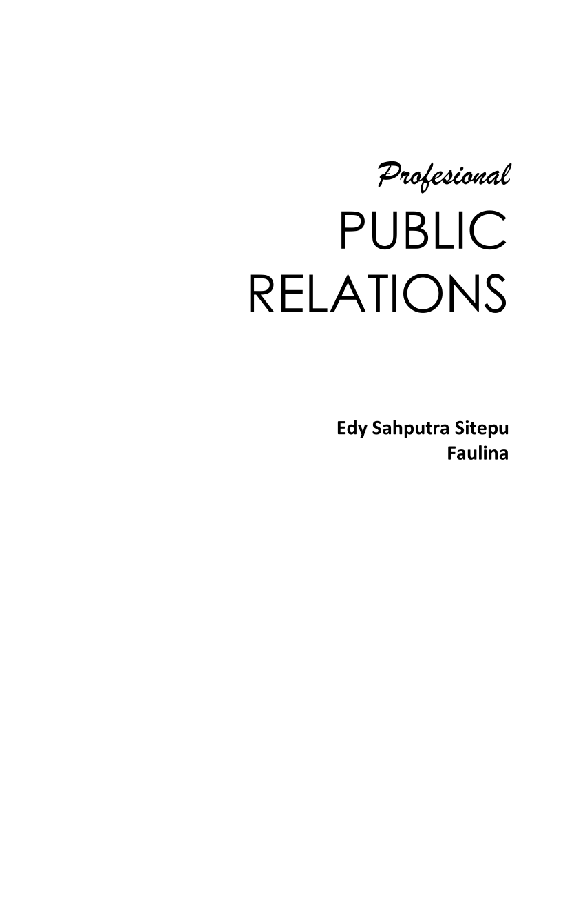 public relations dissertation pdf