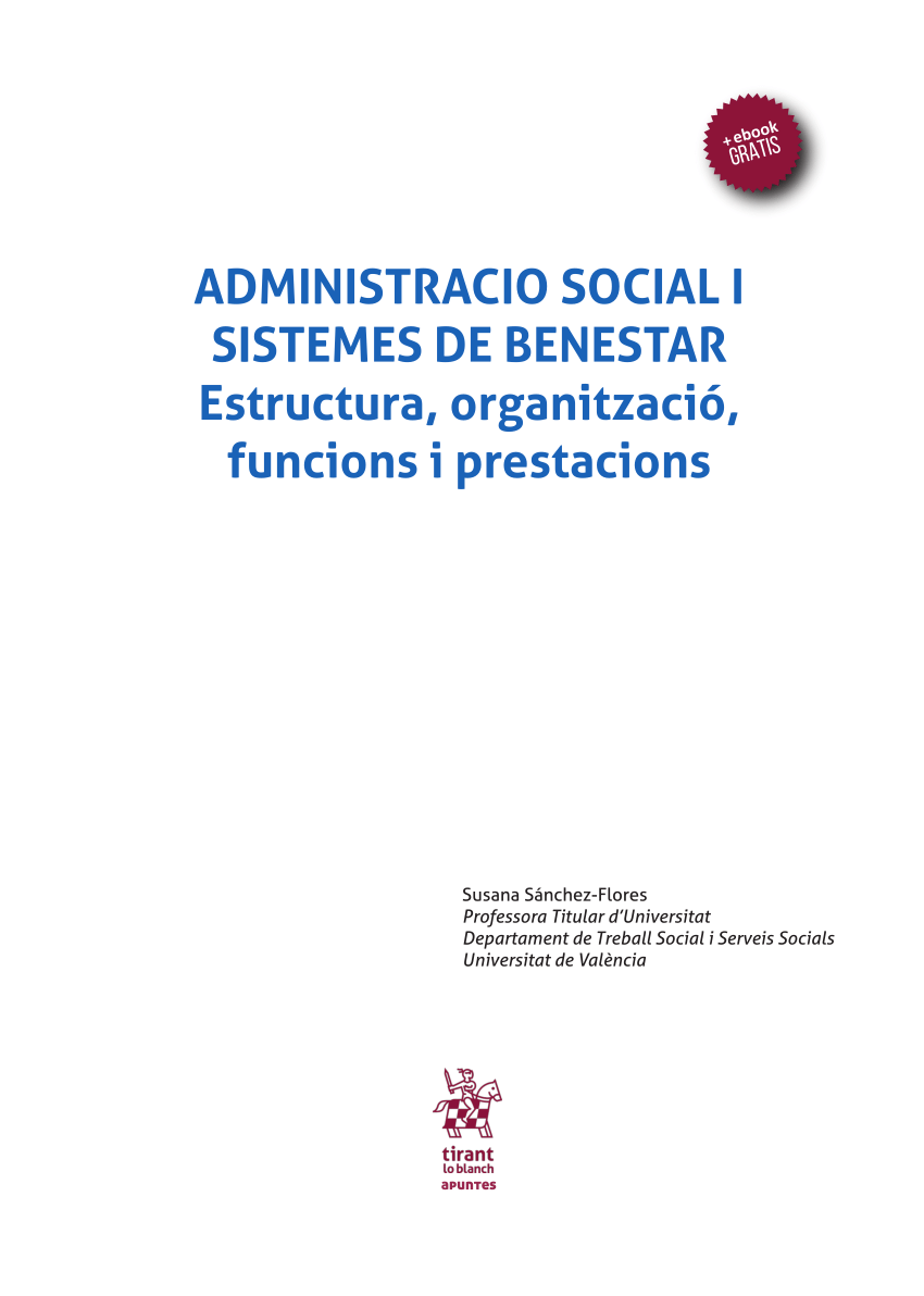 (PDF) ADMINISTRACIO SOCIAL I SISTEMES DE BENESTAR Estructura ...