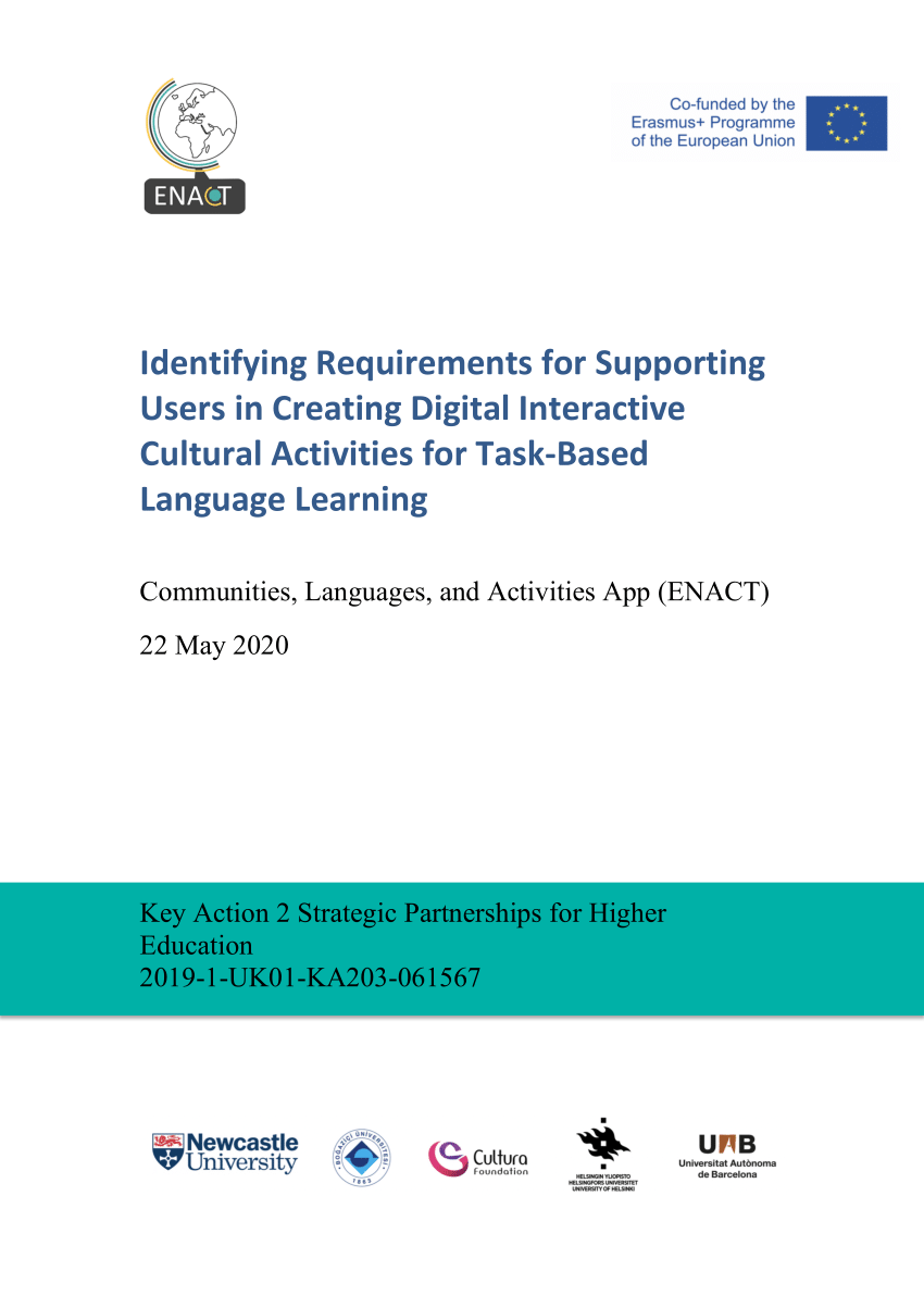 PDF) Identifying requirements for supporting users in creating ...
