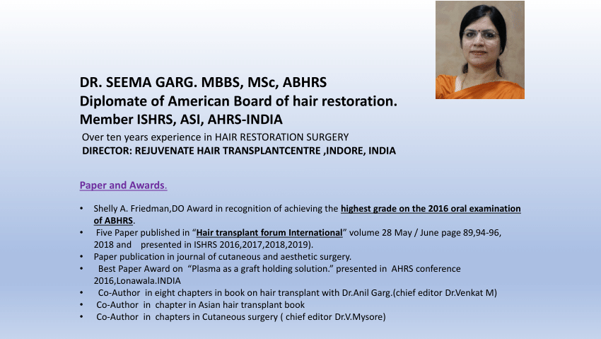 PDF) Case Discussion on the death after hair transplant