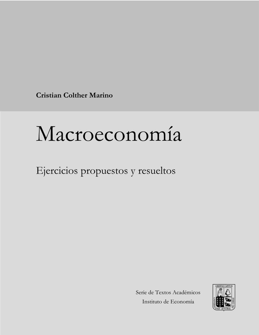 Pdf Macroeconomia Ejercicios Propuestos Y Resueltos
