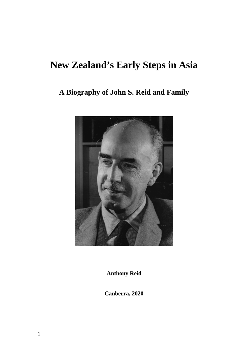 PDF) New Zealands Early Steps in Asia A Biography of John S picture