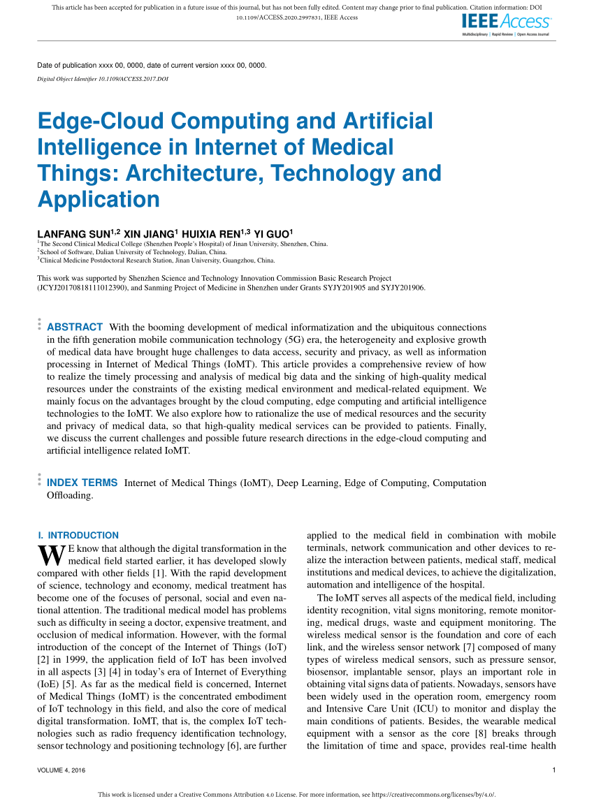 PDF) Edge-Cloud Computing and Artificial Intelligence in Internet ...