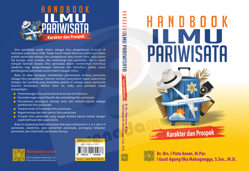  PDF  Buku  Handbook Ilmu Pariwisata  Karakter dan Prospek