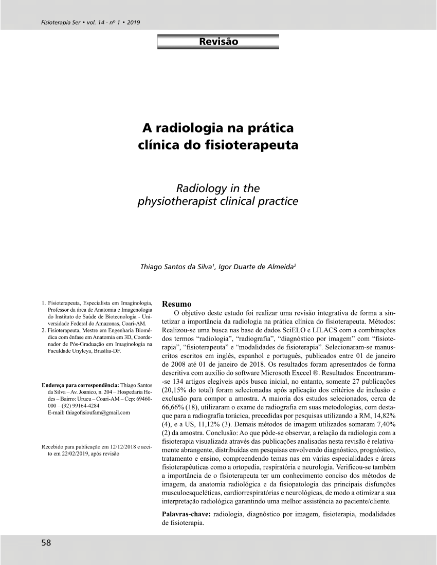 Avaliação Físico Funcional e Imaginologia, PDF, Dor