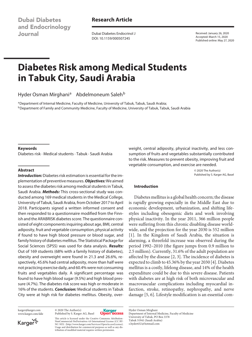 dubai diabetes and endocrinology journal impact factor