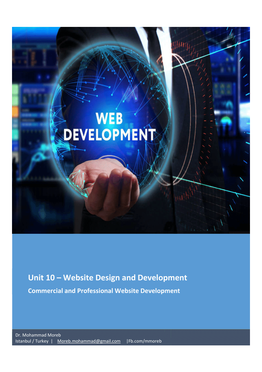 research paper on website development