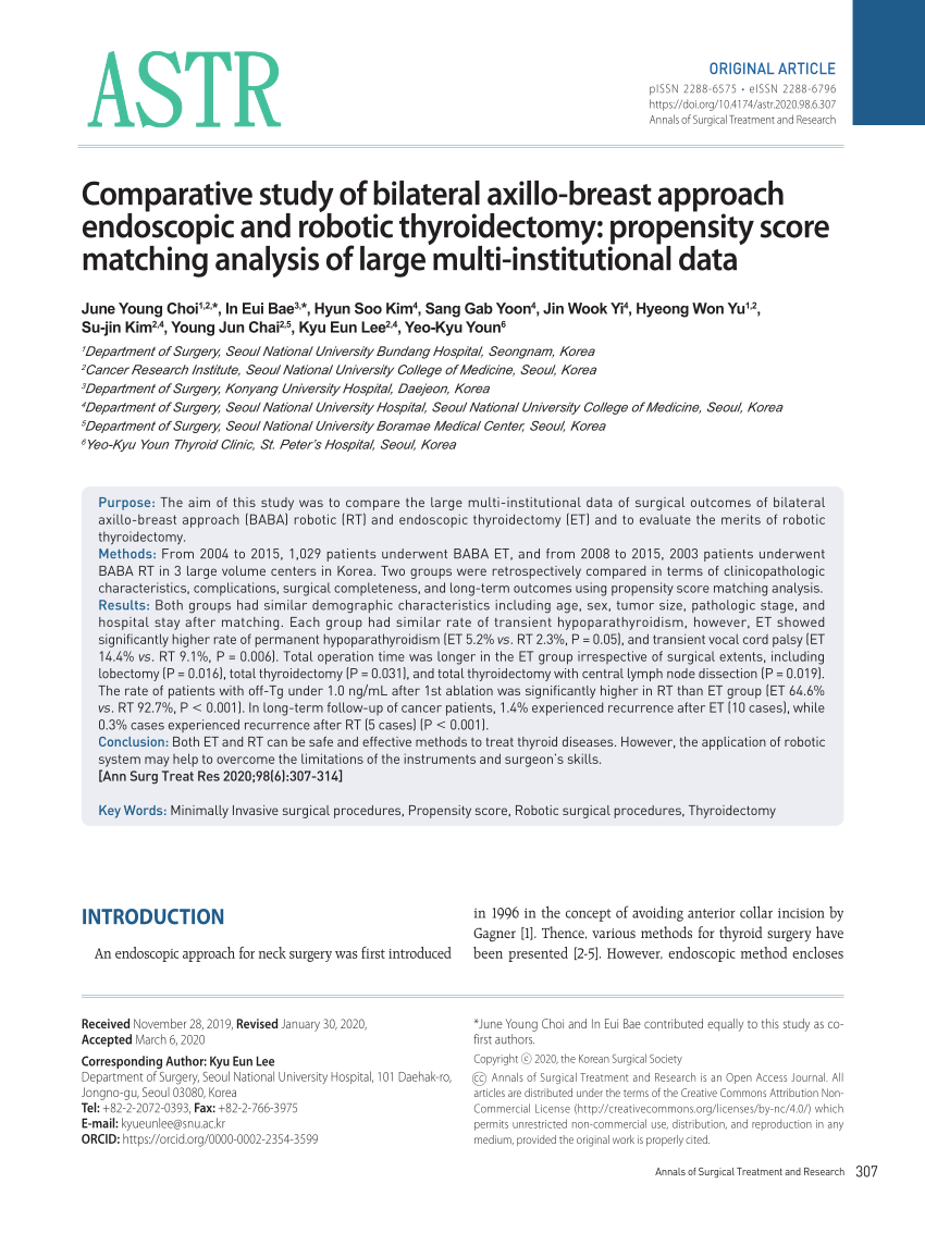 Pdf Comparative Study Of Bilateral Axillo Breast Approach Endoscopic