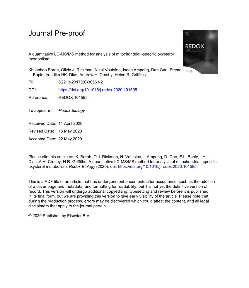 Pierce™ Dimethylsulfoxide (DMSO), LC-MS Grade