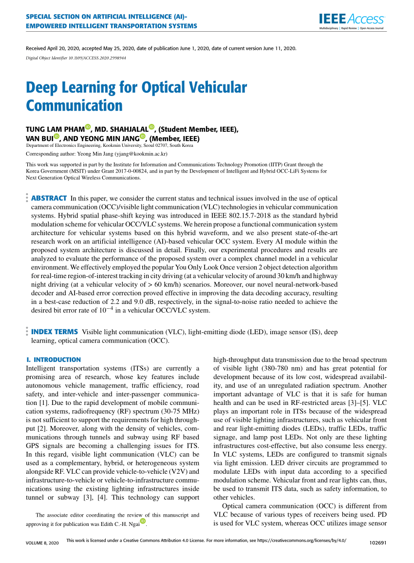 Pdf Visible Light Id System For Indoor Localization