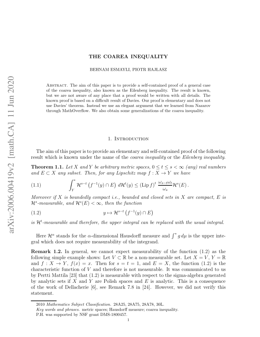 A Cantor Set In R 2 And A Quasiconvex Tree In R 2 With It As Its Download Scientific Diagram