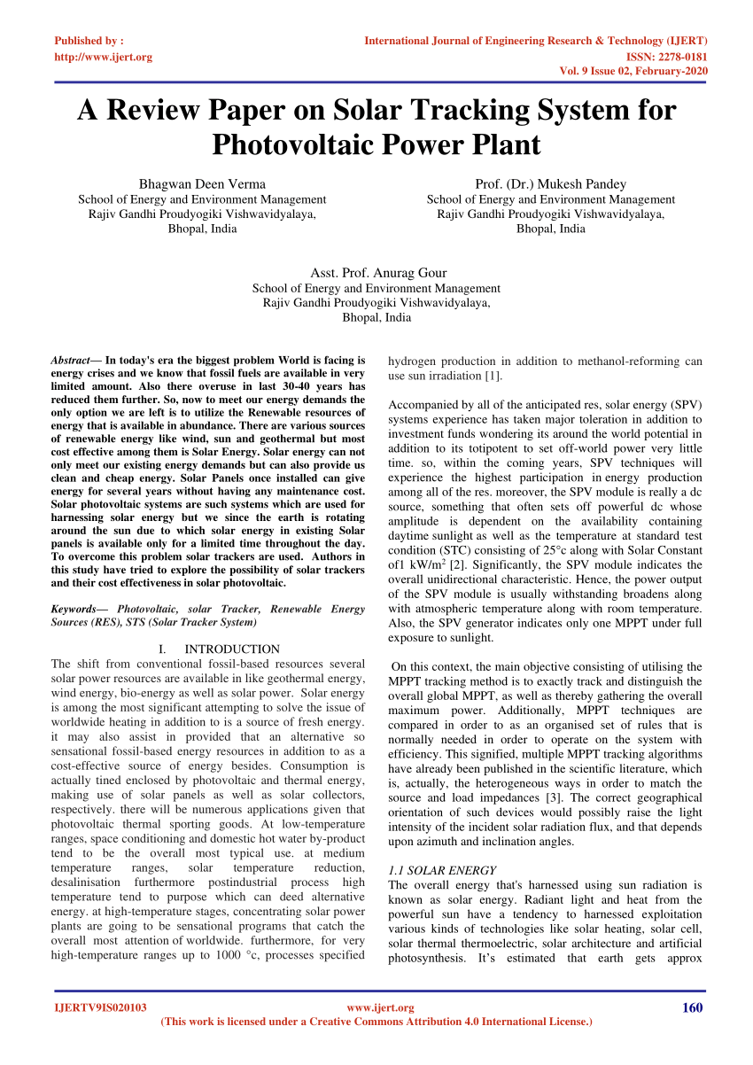 aureus solar panel research paper