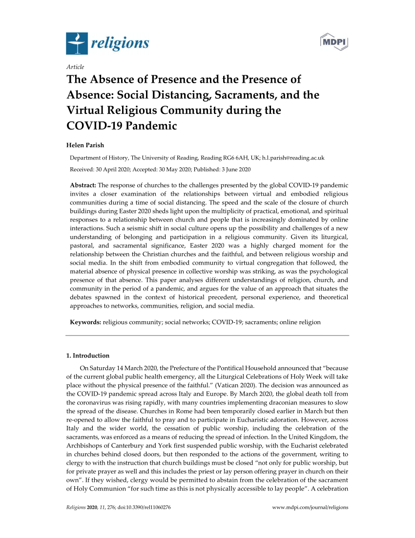 Pandemic vocations: Call is the same, but many are answering virtually, Articles