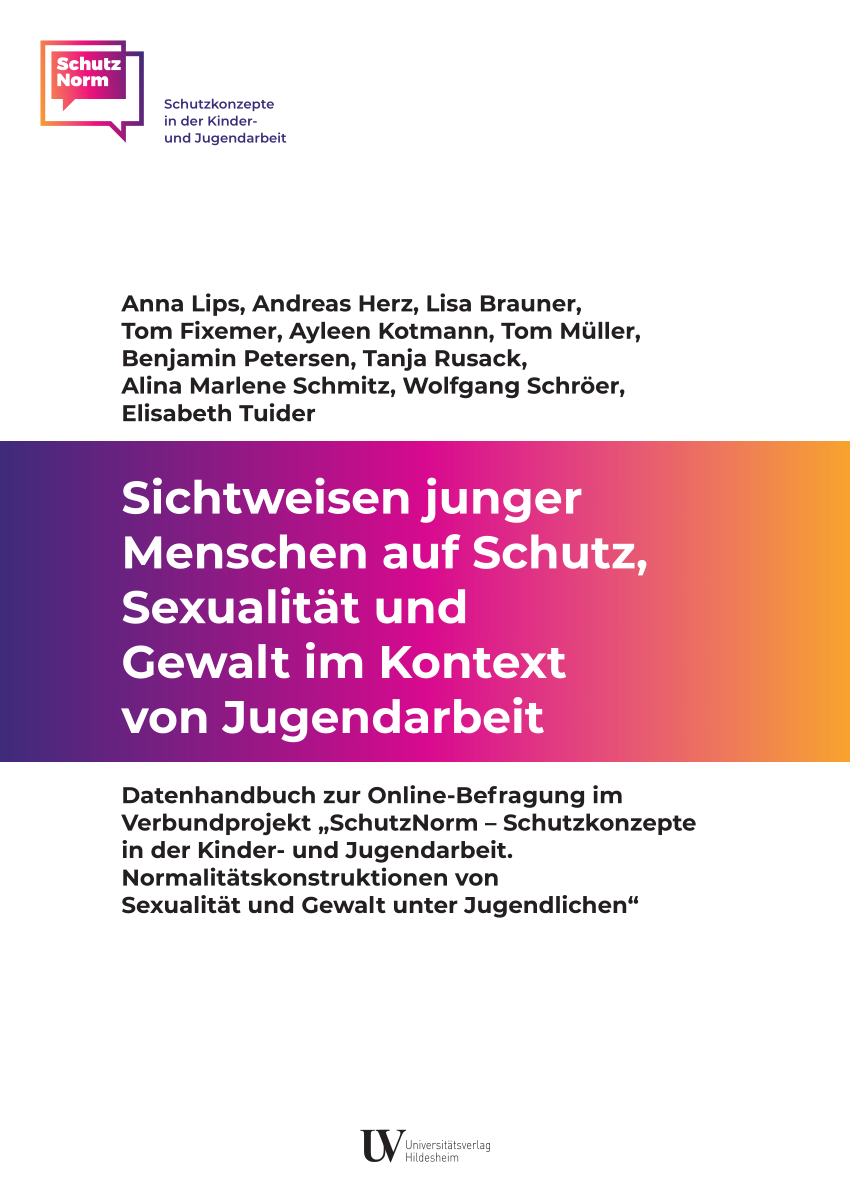 PDF) Sichtweisen junger Menschen auf Schutz, Sexualität und Gewalt im Kontext von Jugendarbeit Bild Foto
