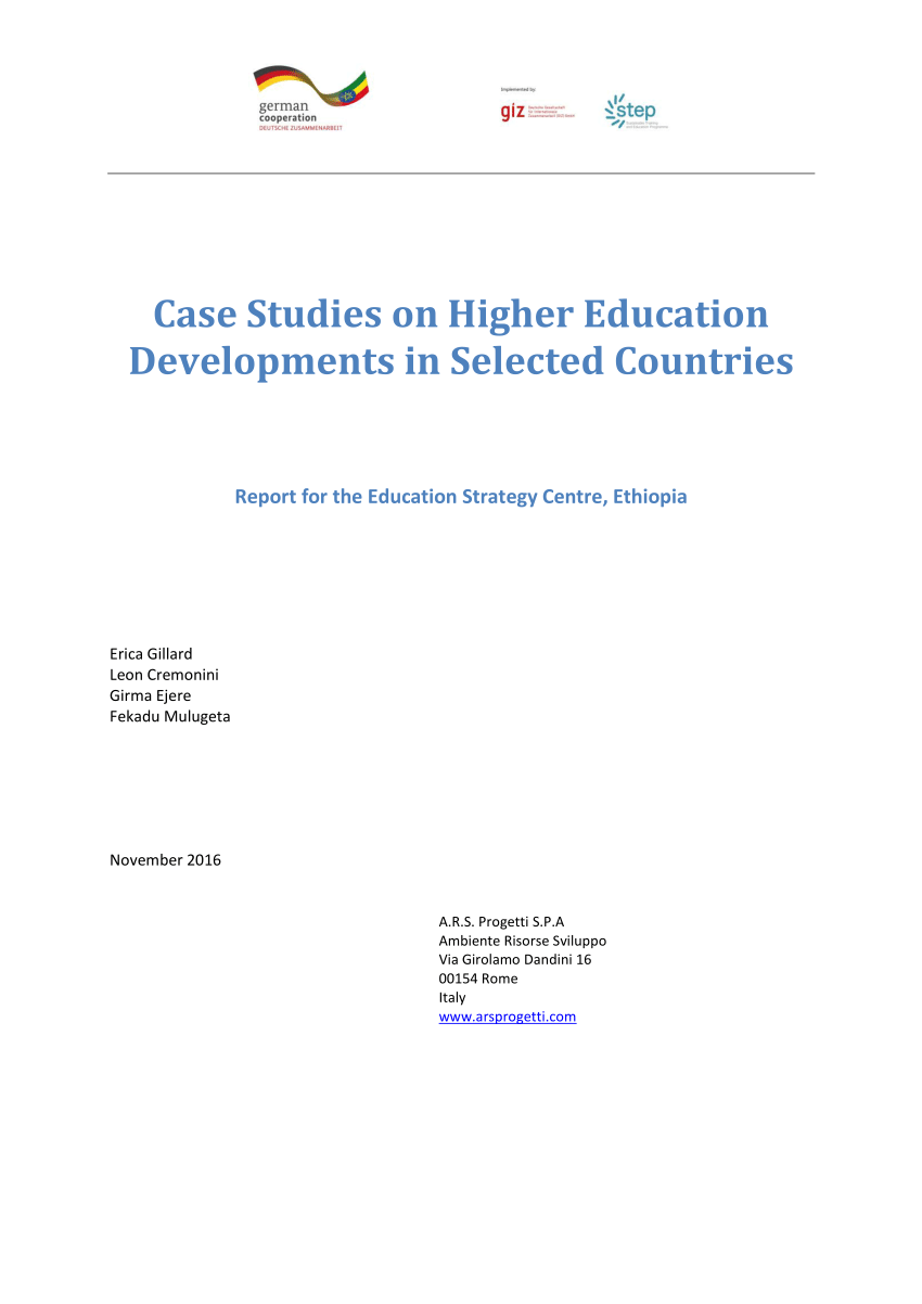 research studies on higher education