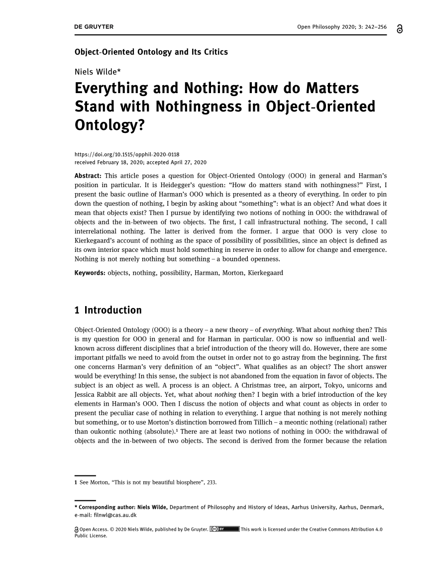 Nothing: Three Inquiries in Buddhism, Boon, Cazdyn, Morton