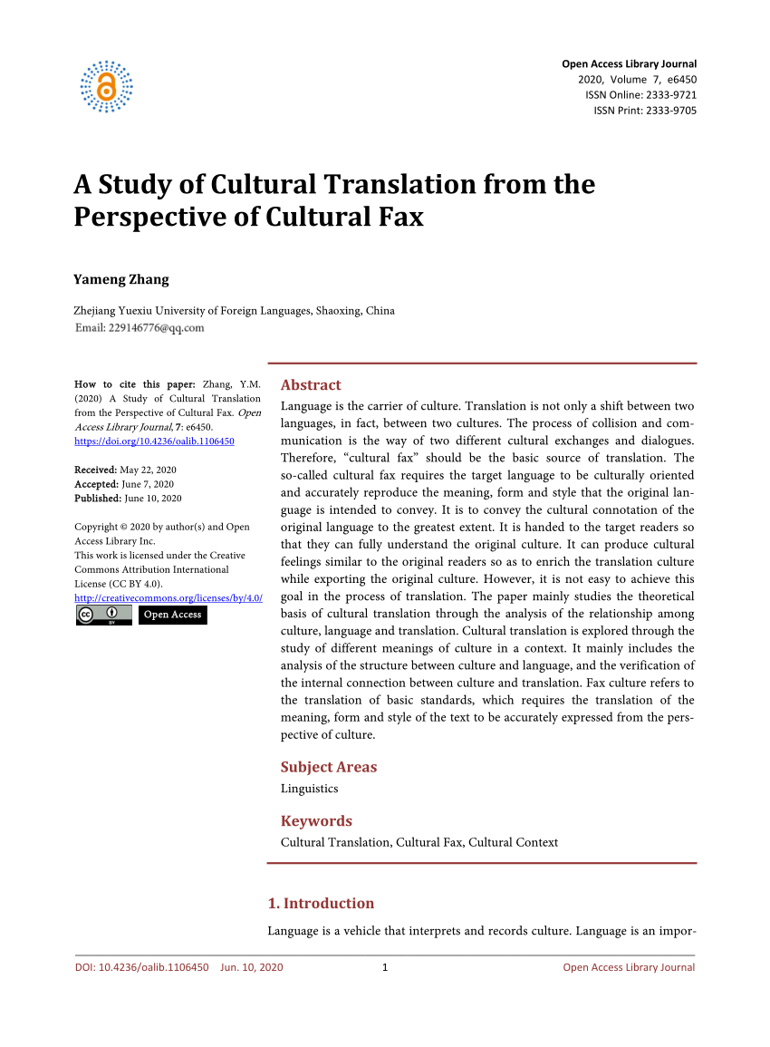 cultural translation thesis pdf