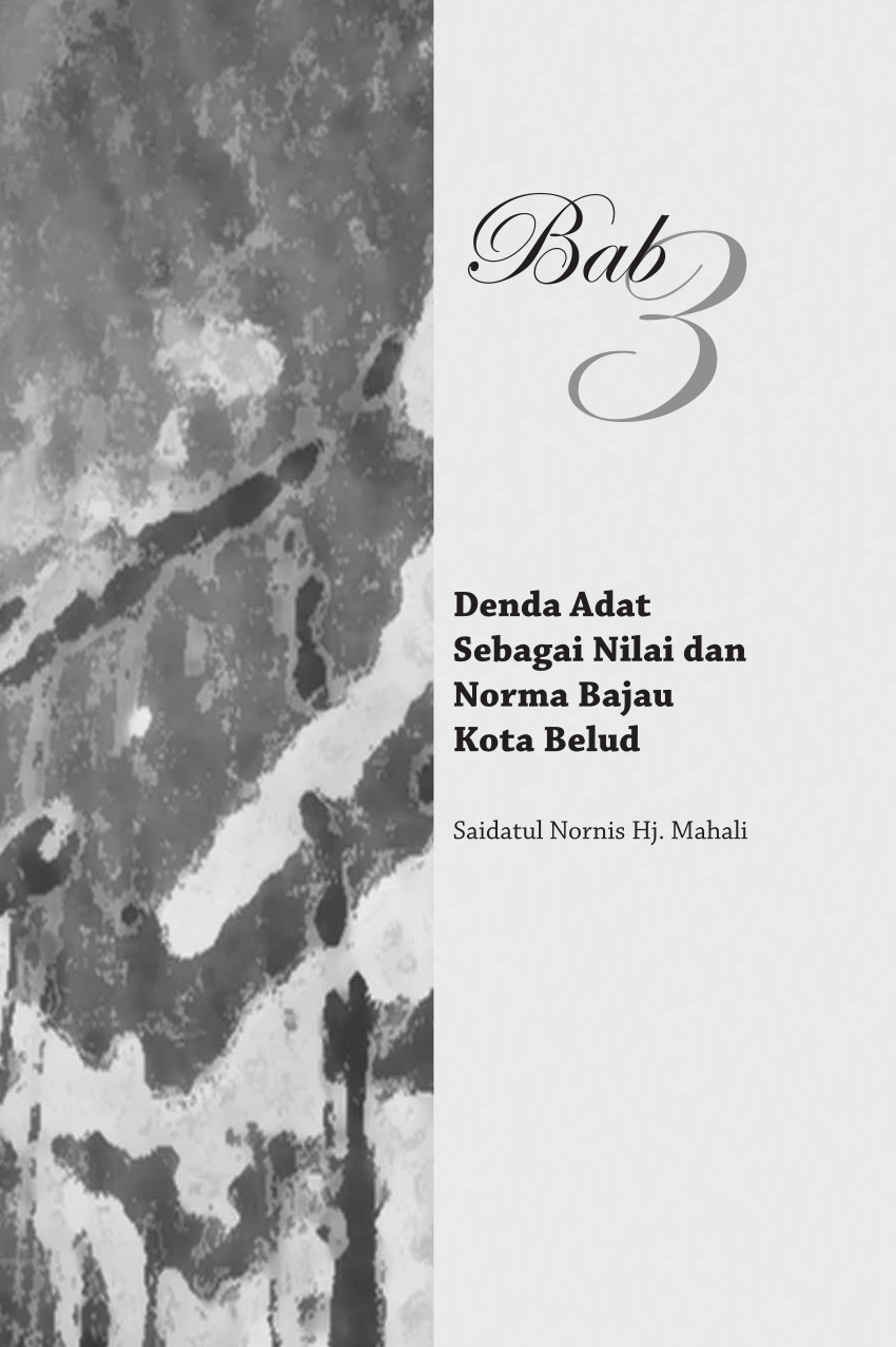 PDF) Denda Adat sebagai Nilai dan Norma Bajau KB