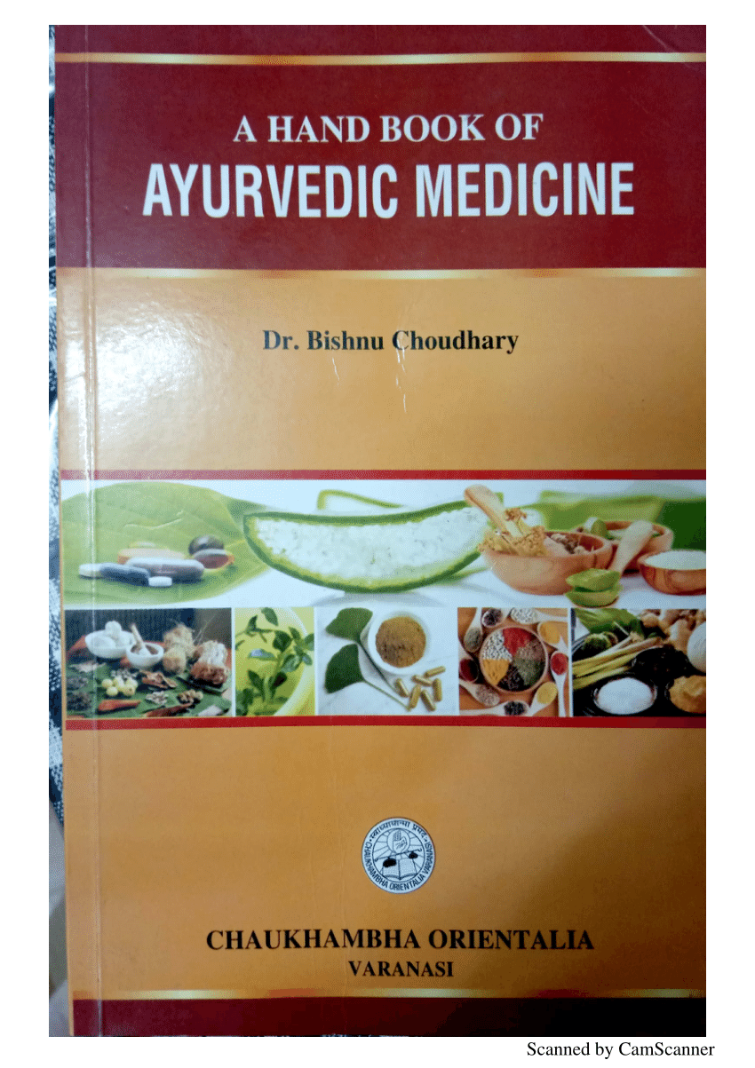Pdf A Handbook Of Ayurvedic Medicine