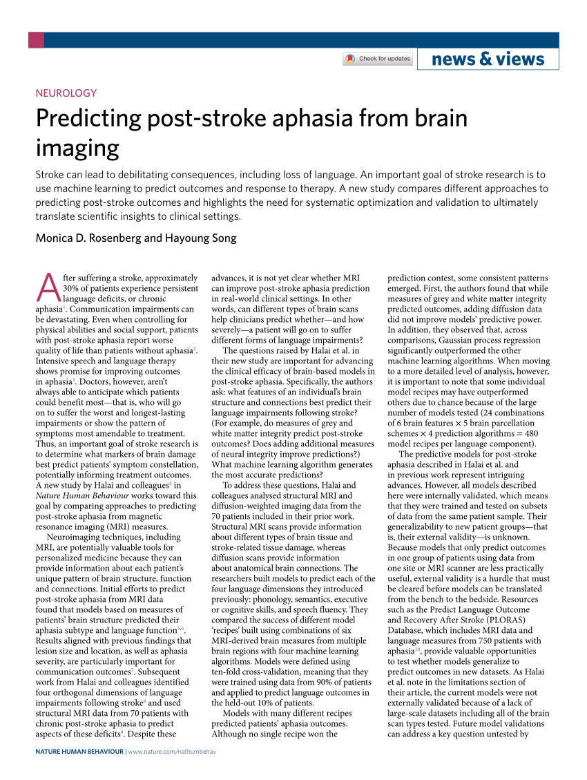 stroke aphasia case study