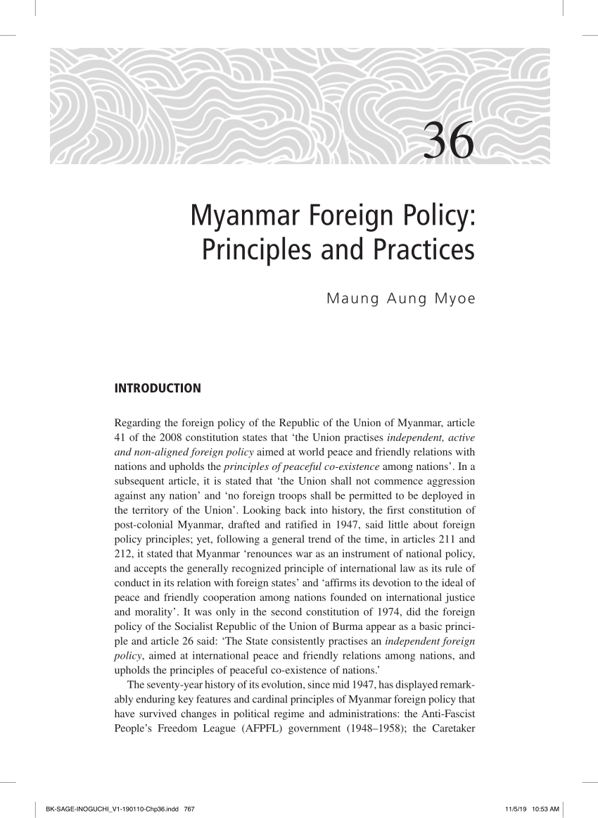 research papers on myanmar