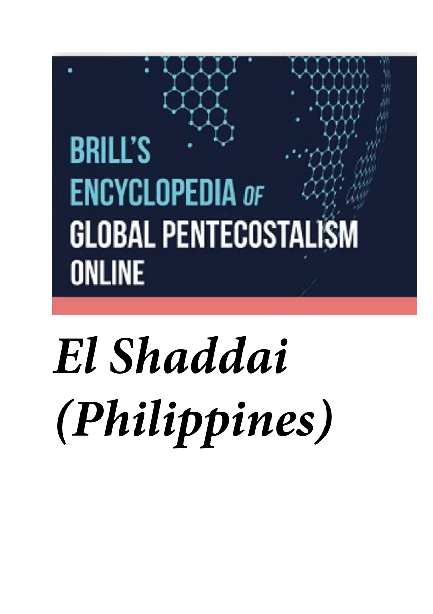 PDF) El Shaddai (Philippines)