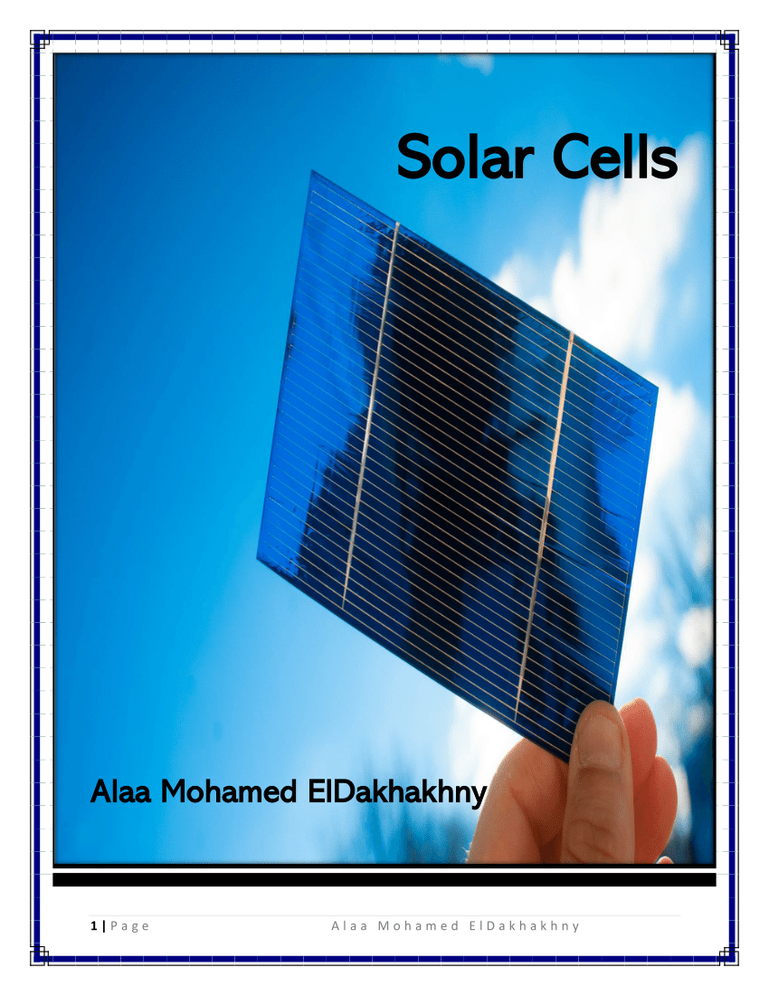 solarcell pdf