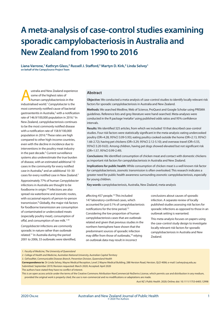 Why NZ remains a campylobacter capital