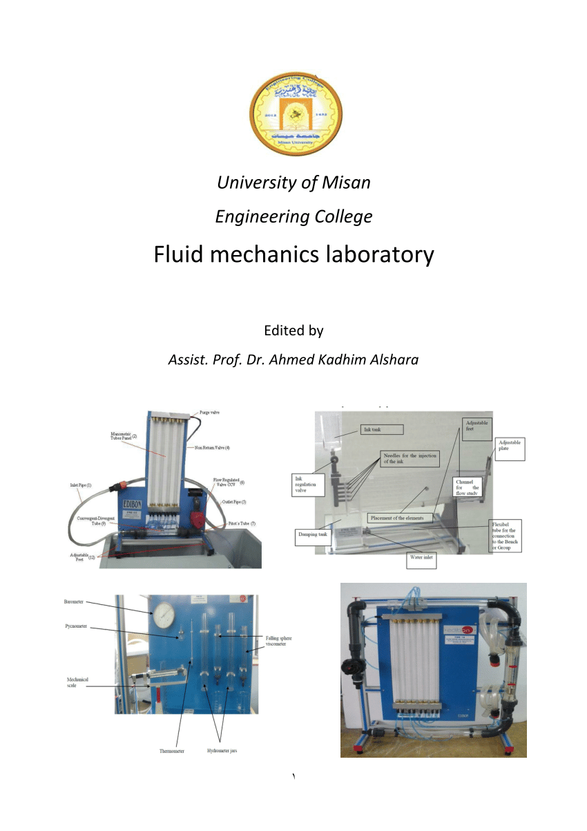 PDF) Fluids mechanics laboratory