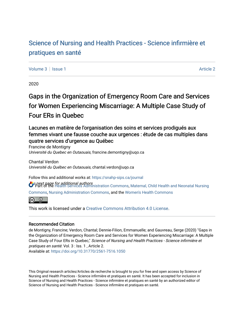 case study on miscarriage