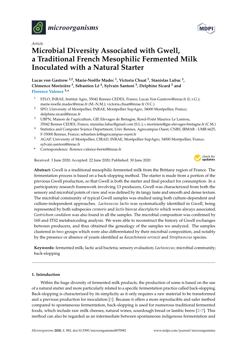 Kéfir, lait fermenté probiotique 1 % M.G., nature PC