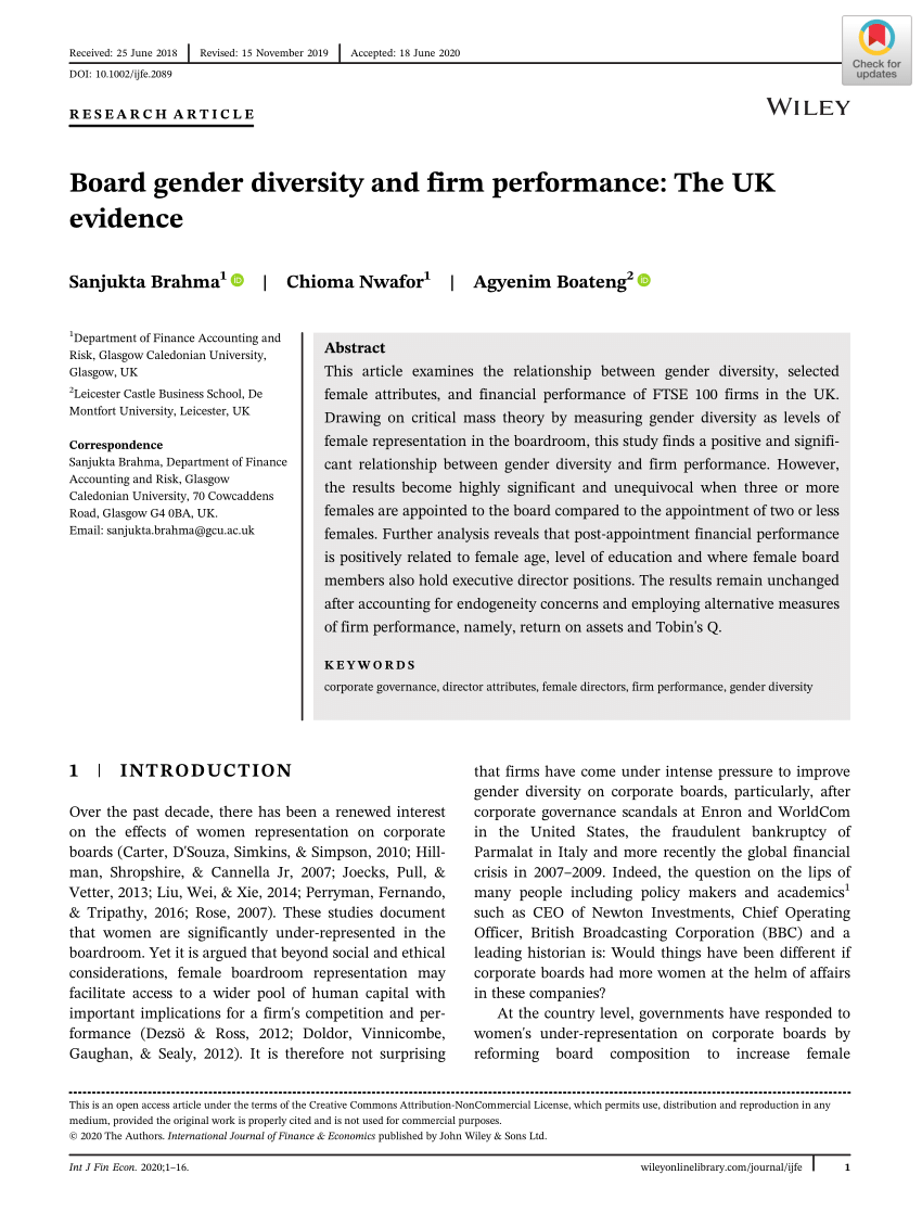 diversity research report
