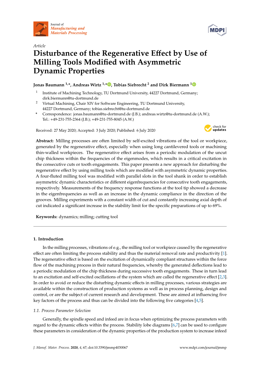 Analysis of position-dependent dynamic characteristics for machine tools  using a variable-coefficient linear model - Haitao Liu, Lei Wang, Wanhua  Zhao, 2014