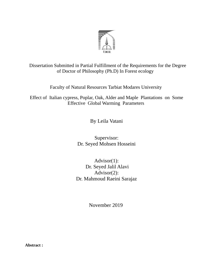 thesis submitted for the degree of doctor of philosophy