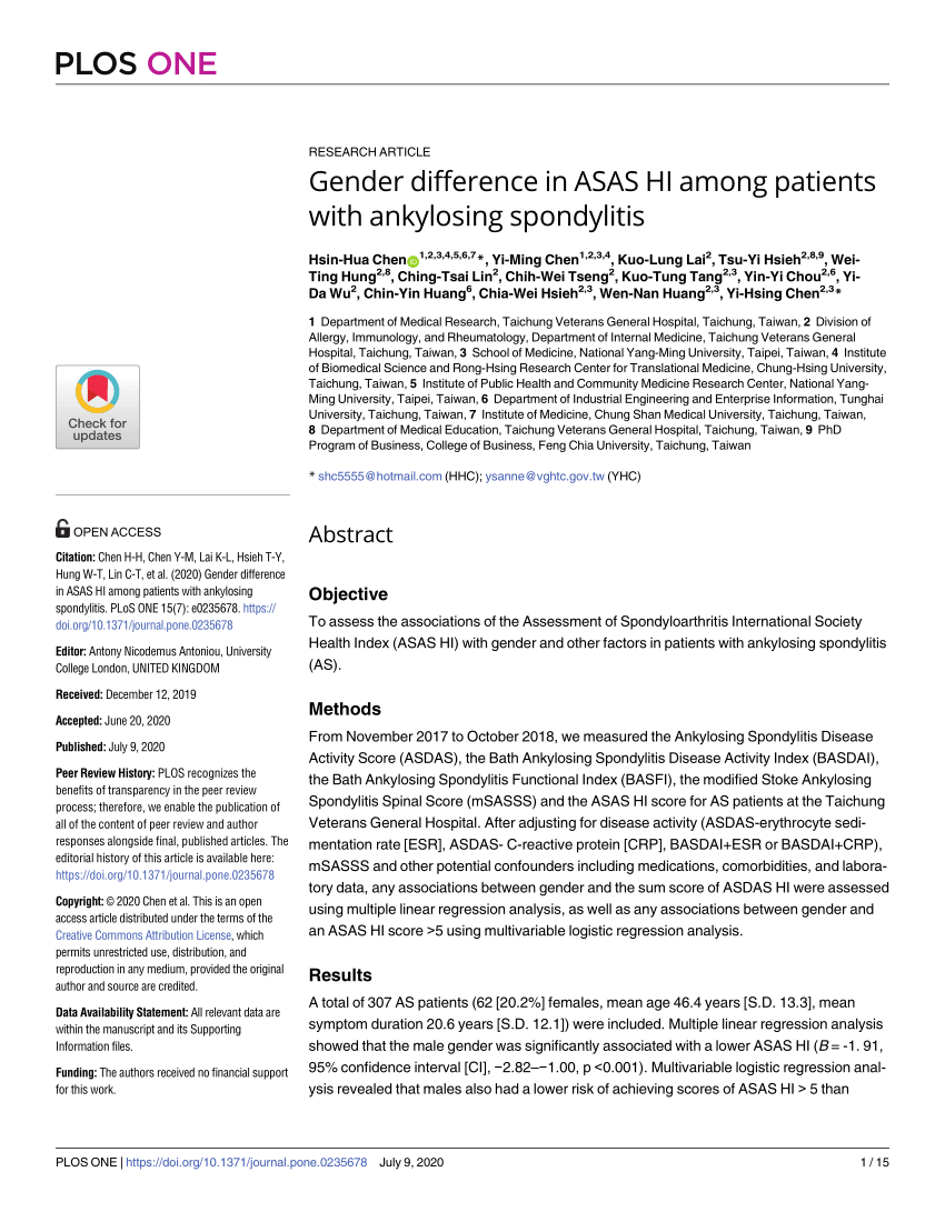 ASDAS Is More Important Than BASDAI in Advanced Ankylosing Spondylitis -  ACR Meeting Abstracts