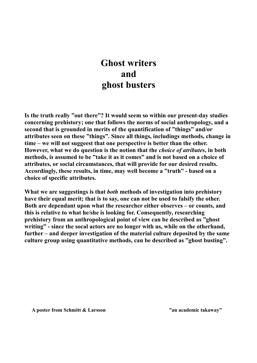 research paper ghost writers