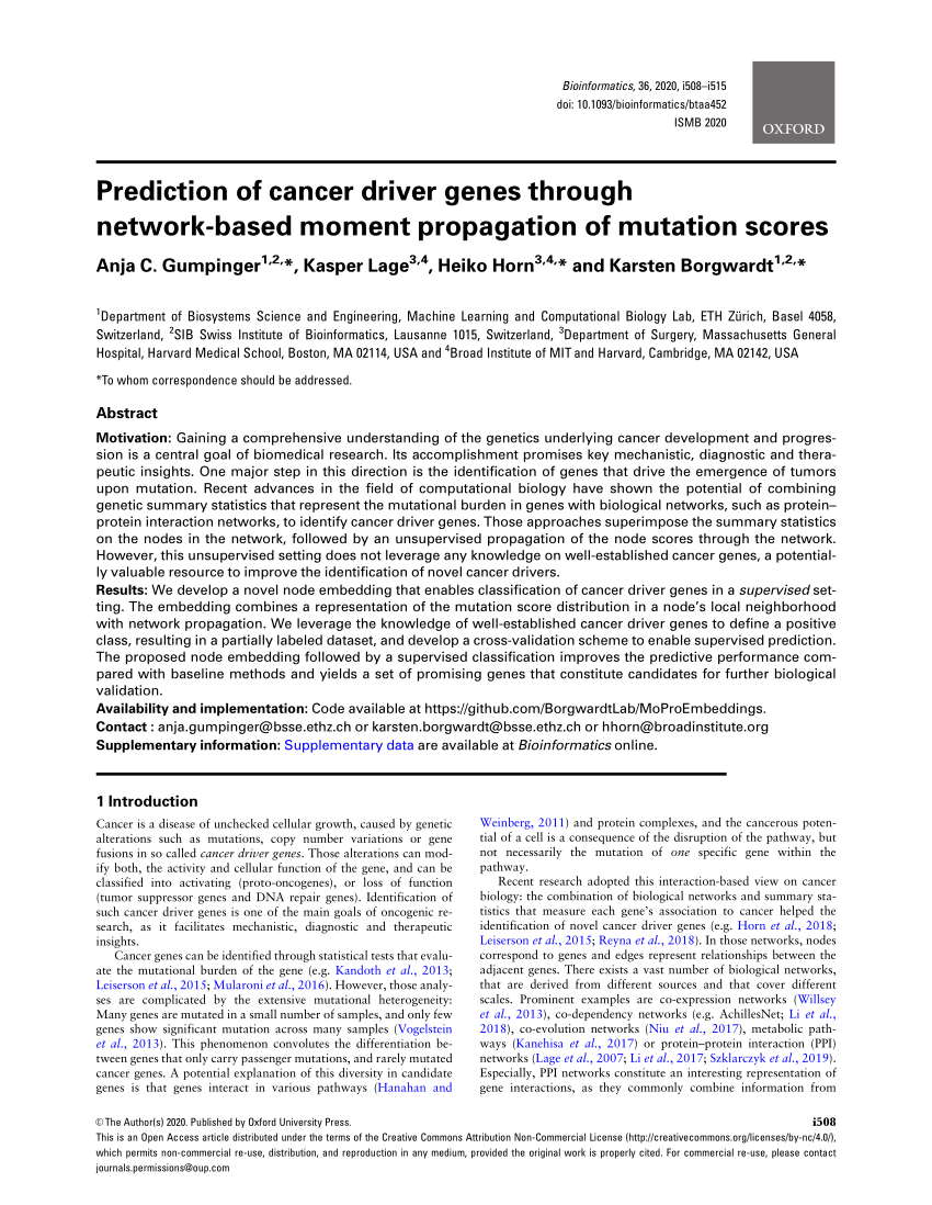 CV - Karsten Borgwardt – Machine Learning & Computational Biology Lab