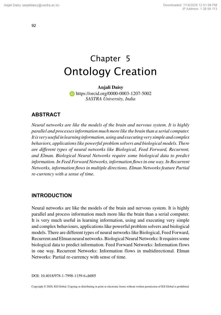thesis on ontology pdf