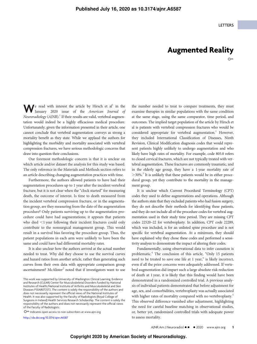 virtual reality and augmented reality research paper