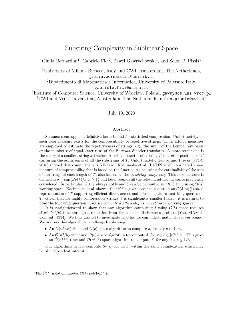 pdf-substring-complexity-in-sublinear-space