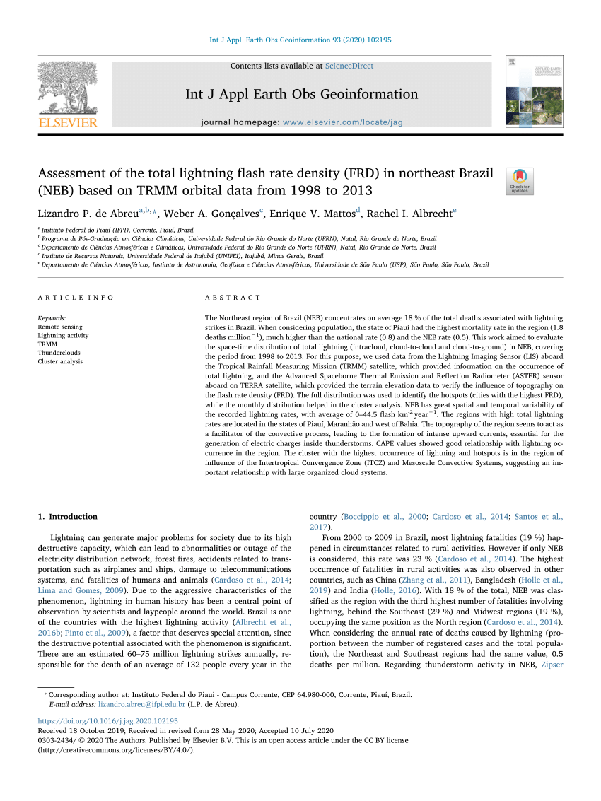 Urbanization-induced impacts on heat-energy fluxes in tropical South  America from 1984 to 2020: The Metropolitan Area of Rio de Janeiro/Brazil -  ScienceDirect