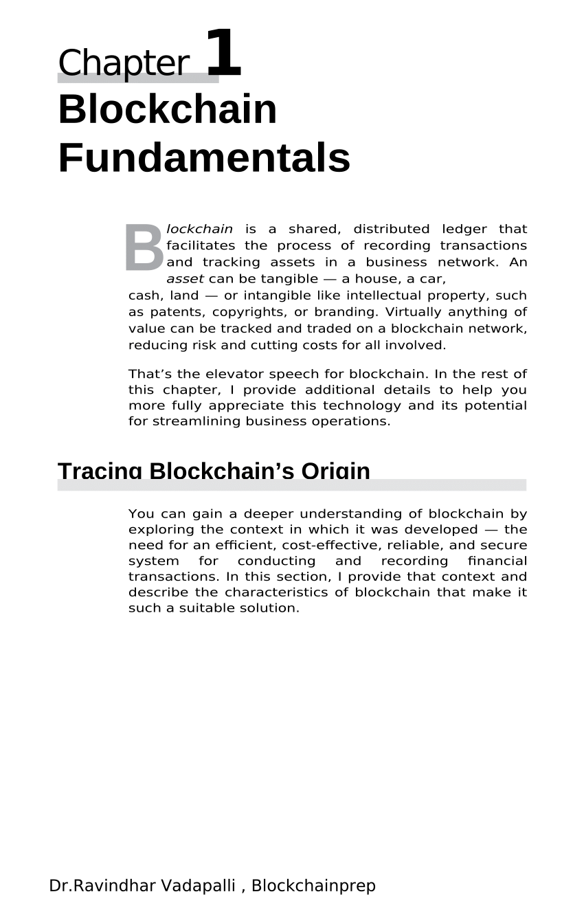 blockchain notes pdf