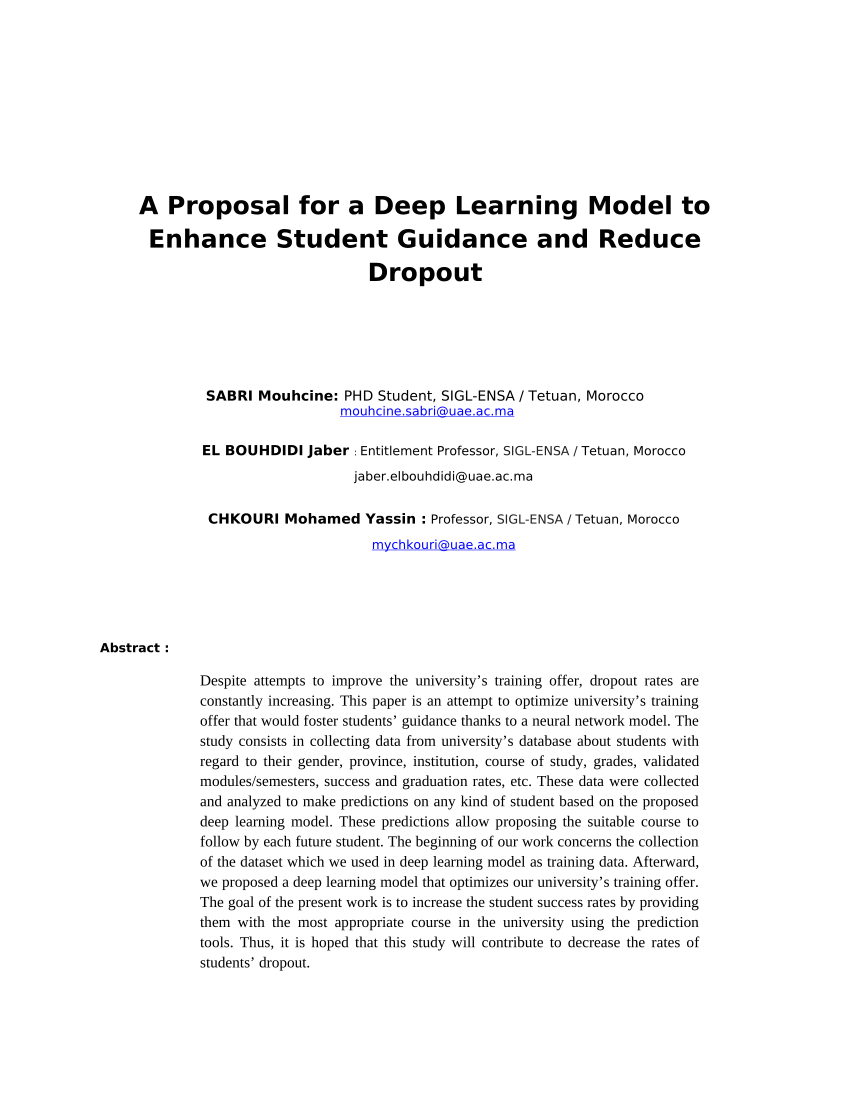 research proposal school dropout