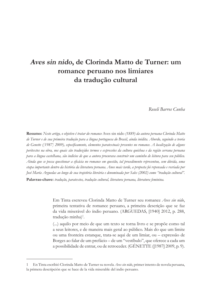 PDF) Tradutor jornalista ou jornalista tradutor? A atividade tradutória  enquanto representação cultural