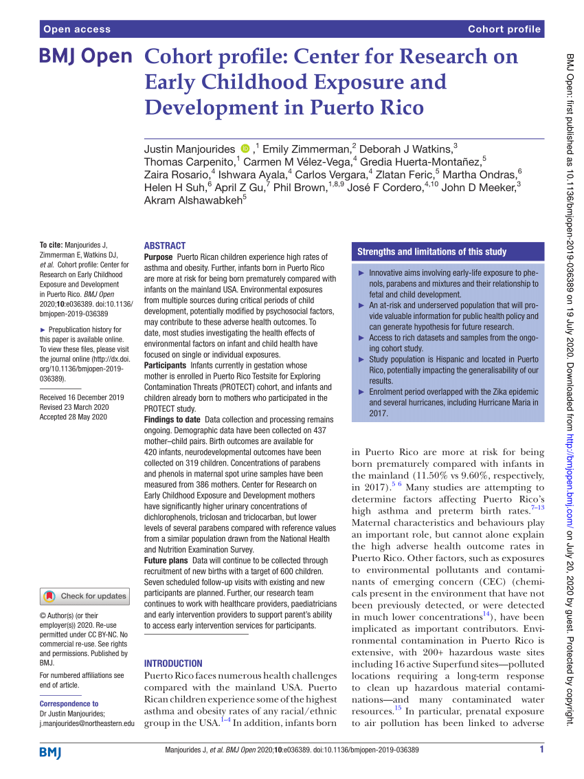 Environmental Factor - October 2019: Body weight, early puberty in girls  analyzed by NIEHS researchers