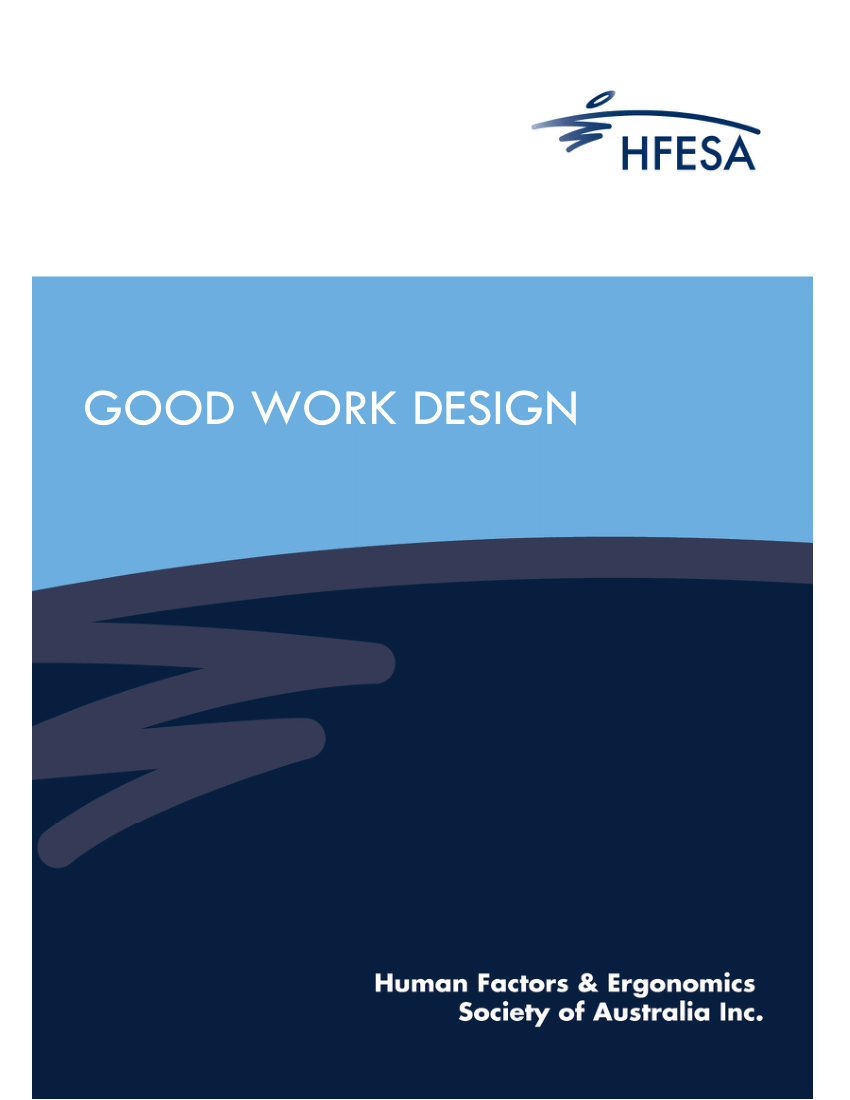 (PDF) Good Work Design