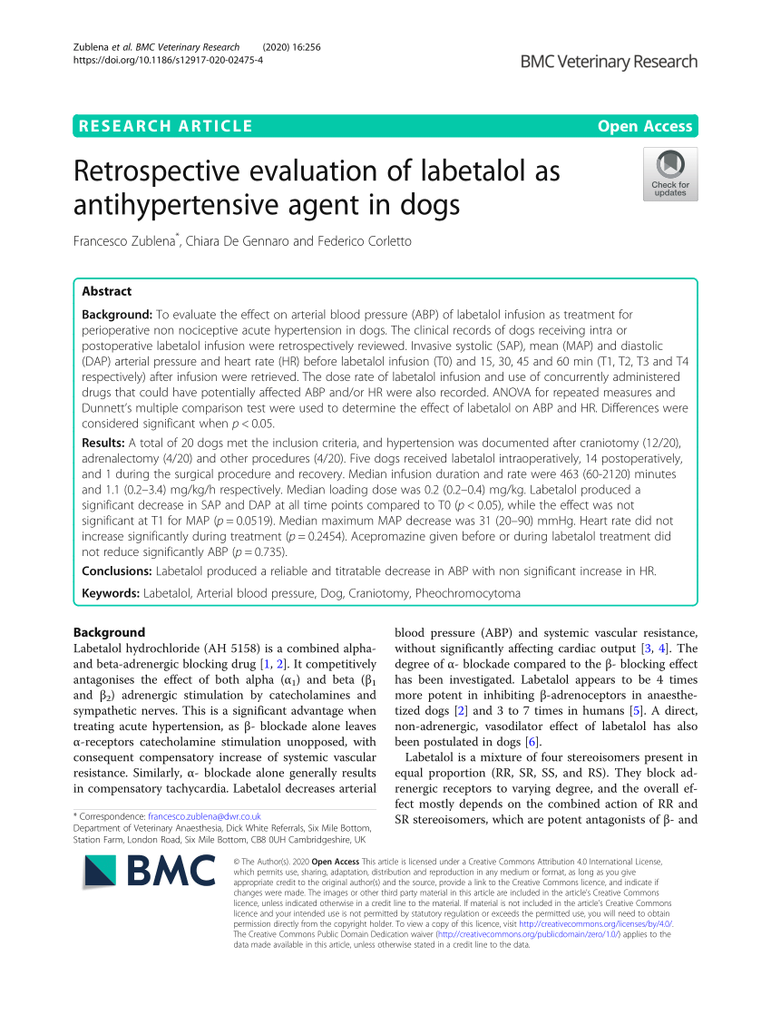 PDF] Managing Hypertension in Patients With Stroke Are You Prepared for  Labetalol Infusion