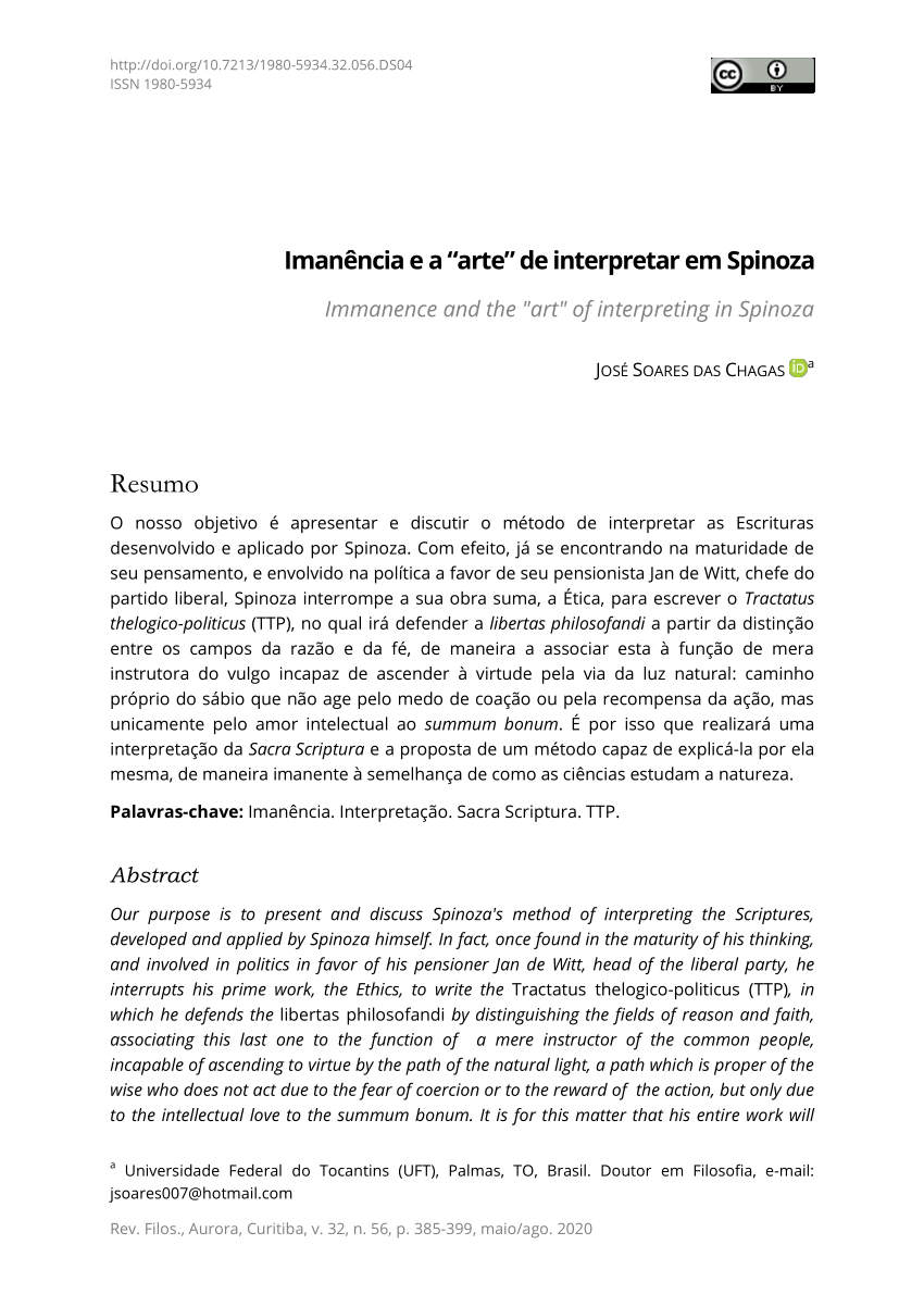 PDF) TRATADO POLÍTICO, DE ESPINOSA, pela MARTINS FONTES, com tradução e  Introdução de DIOGO PIRES AURÉLIO.