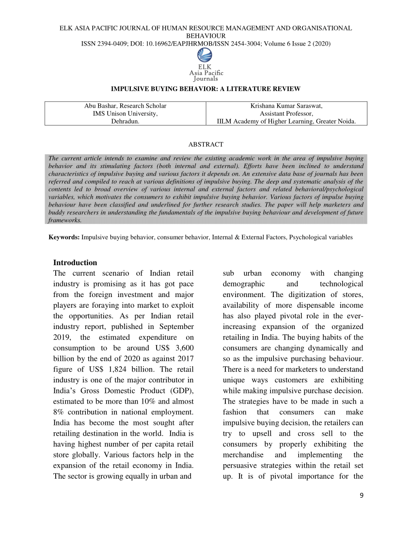 Literature review on buying behaviour of mobile phones