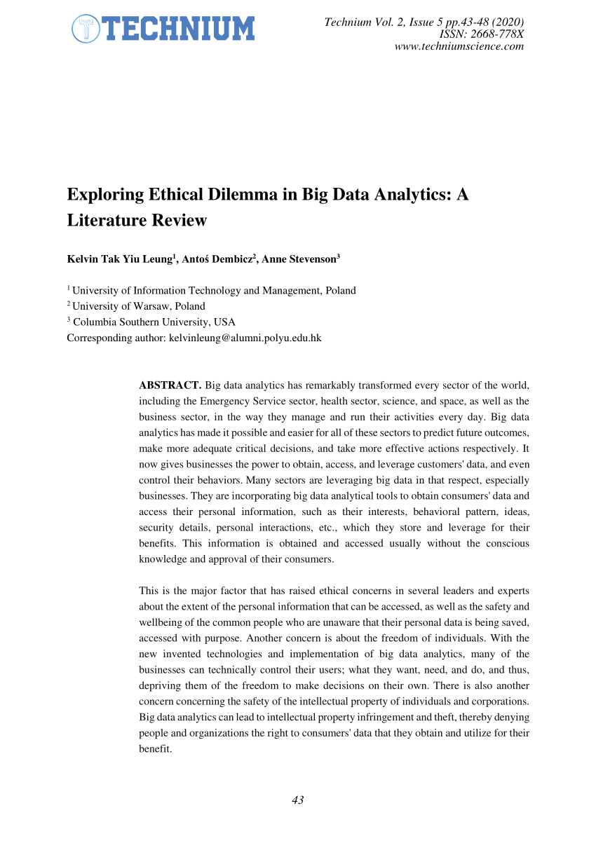 big data analytics a literature review paper